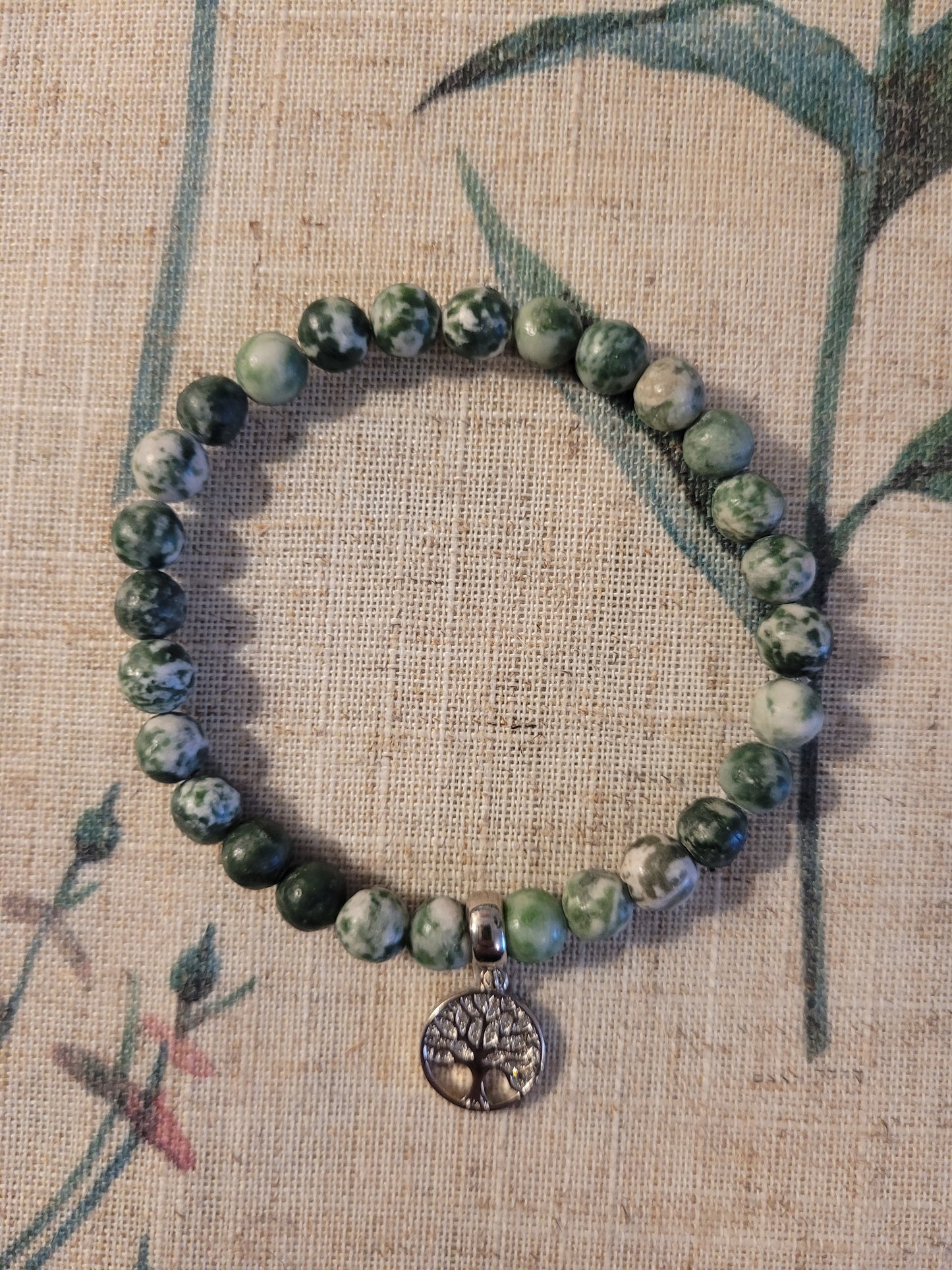 Bracelet et Agate Arbre et pendentif Arbre de vie