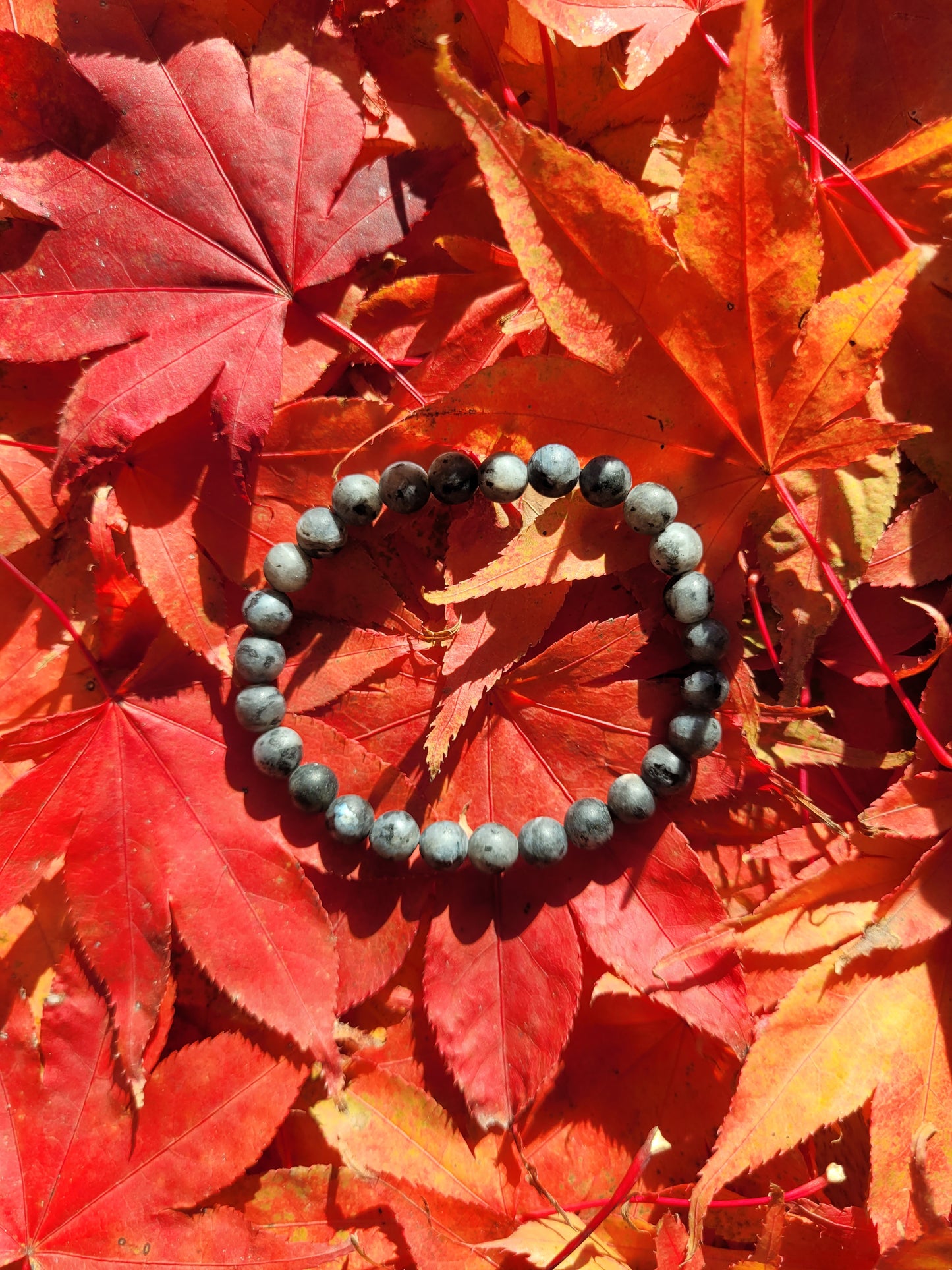 Bracelet en Larvikite