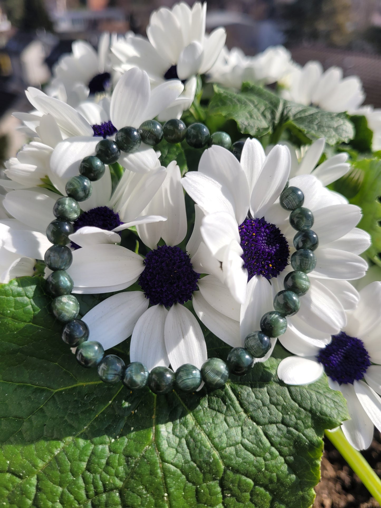 Bracelet en Séraphinite